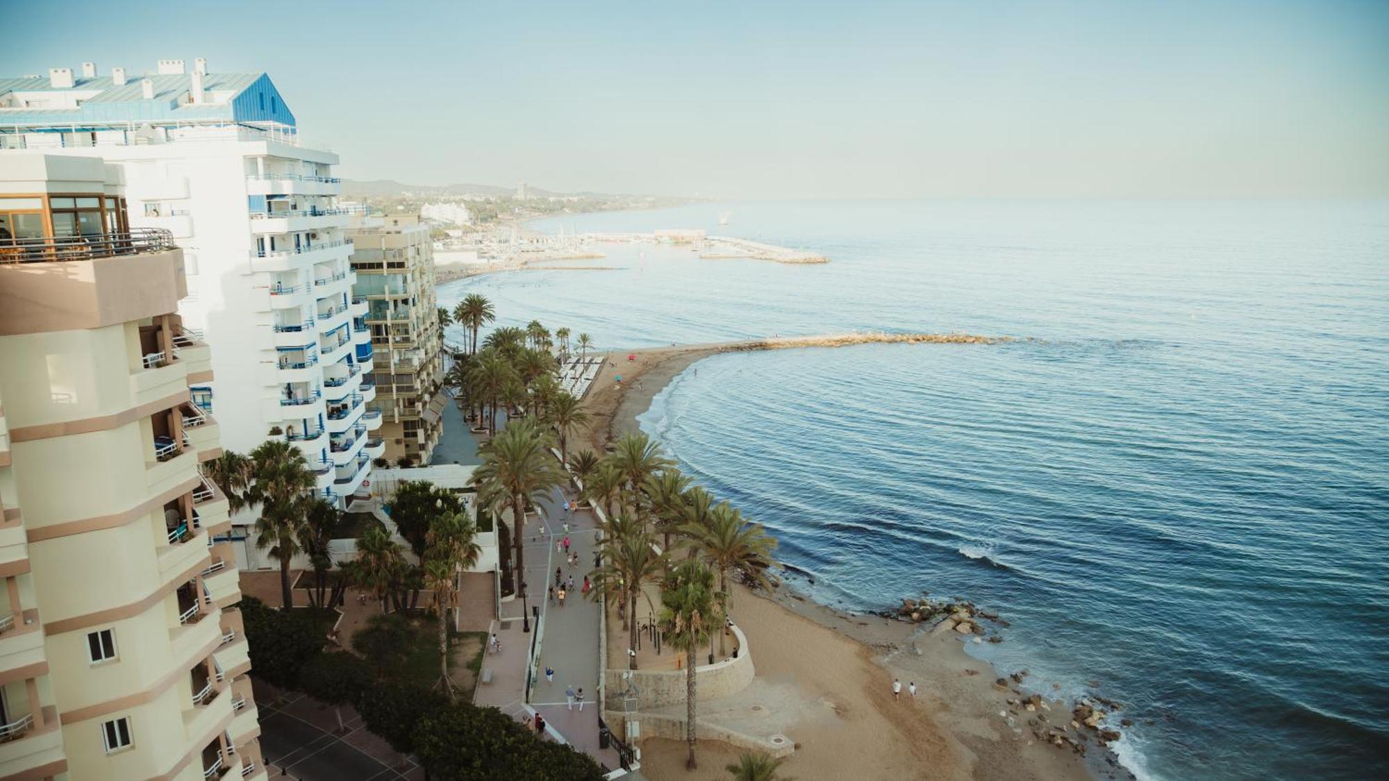 Апартаменти 1ª Linea De Playa Marbell Center Марбелья Екстер'єр фото